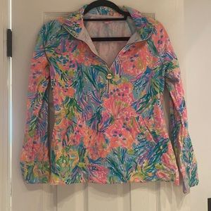 Lilly Pulitzer quarter zip pullover